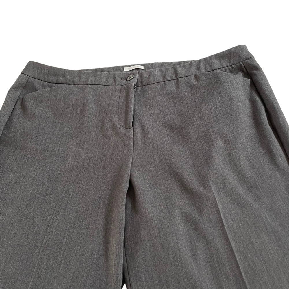 Charter club woman petite size 20WP gray polyester rayon spandex pants